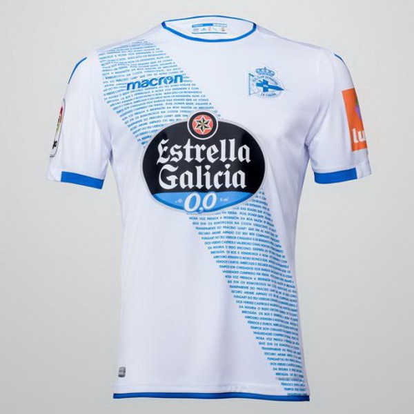 Maillot Football Deportivo La Corogne Third 2018-19 Blanc